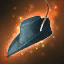 Gray Feathered Hat