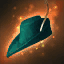Blue Feathered Hat