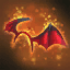 Red Bat Hairband
