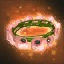Pink Flower Wreath