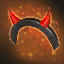 Petite Red Demon Headband