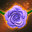 Pale Purple Rose Eye Patch
