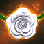 White Rose Eye Patch