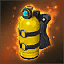 Yellow Oxygen Tank