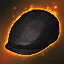 Black Peaked Cap