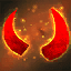 Red Infernal Horns