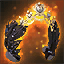 Black Feathered Tiara (Female Only)