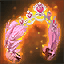 Pink Feathered Tiara (Female Only)