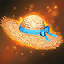 Blue Sun Hat