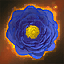 Blue Hair Flower
