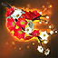 Red Flower Spray (Females)