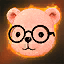 Brainy Bear Head