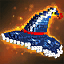 Dark Blue Retro Magic Hat