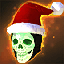 Luminous Festive Skull