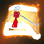 Golden Frost Blossom Hat
