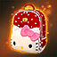 Hello Kitty Red Backpack