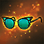 Turquoise Butterfly Shades