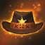 Pecan Brown Sheriff Hat