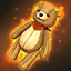 Golden Teddy Knapsack