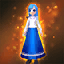 Doll 'Lona with a lute'
