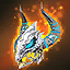 Argent Fellhorn Helm