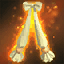 Pastel Yellow Pearl Bow