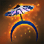 Azure Blue Umbrella Hat