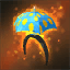 Polka Dot Headbrella