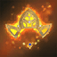 Golden Lotos Tiara