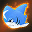 Blue Snuggletooth Shark