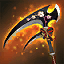 Cherry Blossom Scythe-Axe