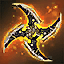 Snow Blossom Shuriken