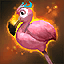 Long-Legged Flamingo Axe