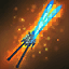 Blue Spectral Twin Swords