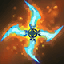 Blue Spectral Shuriken