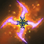 Purple Spectral Shuriken