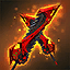Red IM39 Ventarene Twin Swords