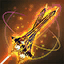 Cosmic Ray Twin Swords
