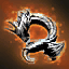 Moonlit Silver Dragon Disc