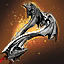 Moonlit Silver Dragon Twin Swords