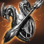 Moonlit Silver Dragon Lance