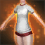 Red Volleyball Team Uniform