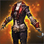 Amani Female Peg-Leg Pirate Costume