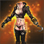 Castanic Female Peg-Leg Pirate Costume
