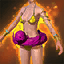 Pink Rubber Duckie Swimsuit (High Elf Female)