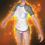 Dyeable Beach Bikini with Shirt (Human Female)