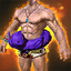 Purple Rubber Duckie Swimsuit (High Elf Male)