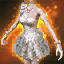 Human Female Moonlight Party Dress