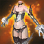 Silver Elin Devilicious Costume