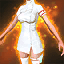 White Nurse's Dress with Name Tag (Human Female)